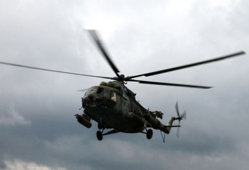 Боевой вертолет на защите экологического беспредела?