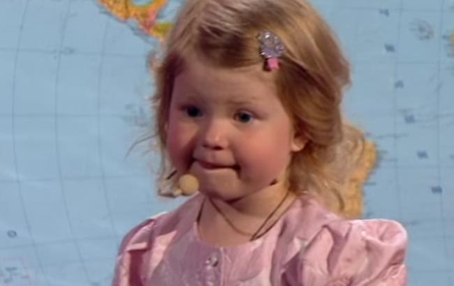 Двухлетняя девочка-вундеркинд стала победительницей шоу «Україна має талант. Діти»