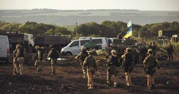 Война на Донбассе: бой за Авдеевку. ВИДЕО