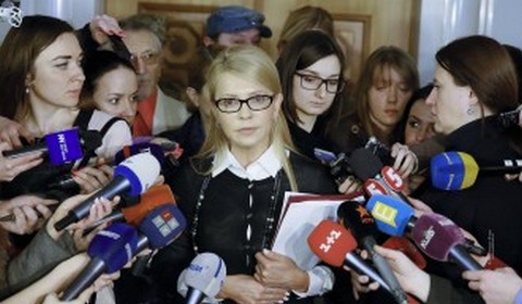 Тимошенко на Согласительном совете устроила «газовый» демарш