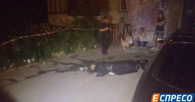В Киеве расстреляли мужчину, личность установлена. ФОТО
