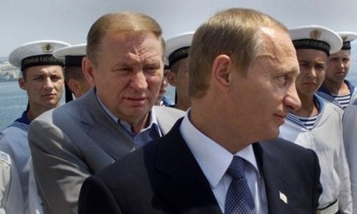 В Крыму обнаружены Кучма с Путиным. ФОТО
