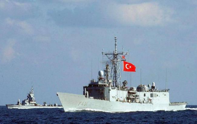 После попытки переворота в Турции пропали 14 военных кораблей