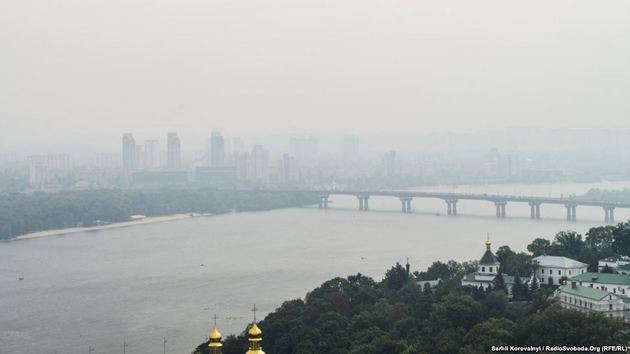 Воздух в Киеве: загрязнение превышает предельно допустимую концентрацию