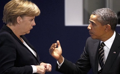Обама и Меркель обговорили выполнение Минских соглашений на Донбассе