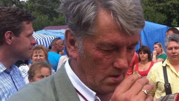 Ющенко на фестивале встретили криками «ганьба»