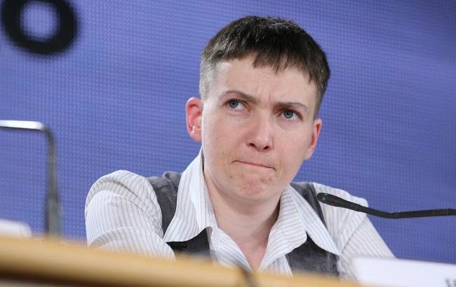 Савченко предлагает, чтобы переговоры по обмену пленных вела жена Медведчука