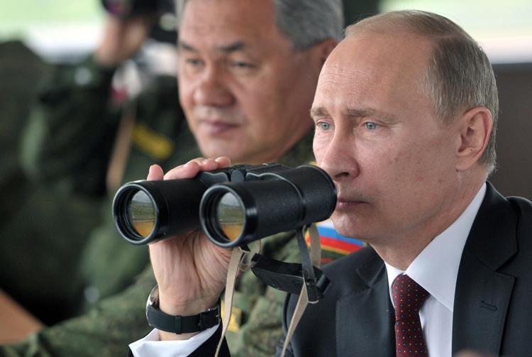 Путин в шестой раз приехал в оккупированный Крым 