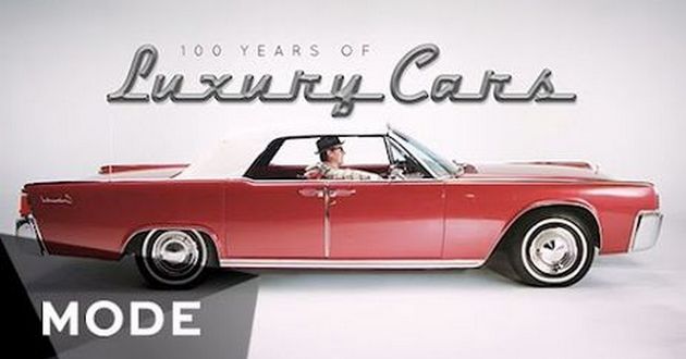 100-летняя история автомобилей люкс-класса в коротком ролике. ВИДЕО