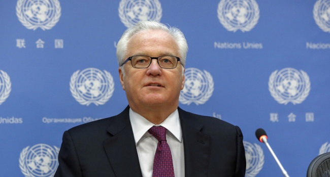 Постпред России в ООН разнервничался и в знак протеста покинул заседание Совбеза ООН