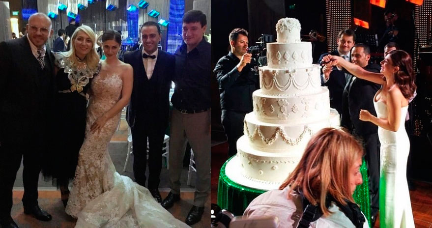 Дочь экс-регионала устроила роскошную свадьбу в Киеве. ФОТО
