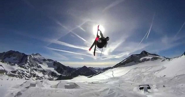 Лыжник Андри Рагеттли и его тренировка: а ну-ка, попробуй сам! ВИДЕО