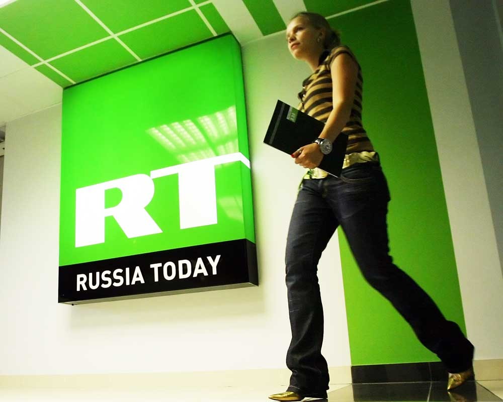 Британия заблокировала счета Russia Today