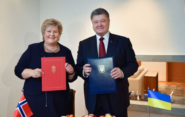 Украина и Норвегия подписали экономическое соглашение