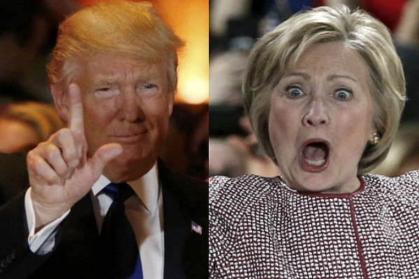 Трамп Vs. Клинтон: за неделю до выборов американцам сообщили шокирующие результаты опроса