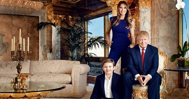 Роскошный дом Дональда Трампа усыпан бриллиантами. ФОТО