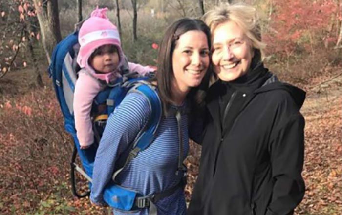 Мешканка Нью-Йорка розповіла, як після виборів зустріла Клінтон у лісі