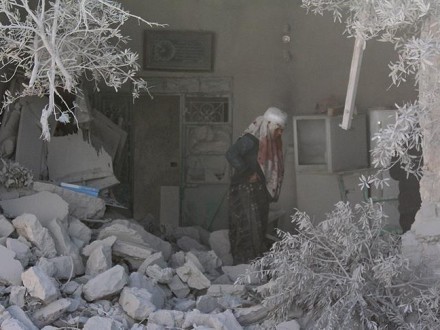 От «Бункерных бомб» ВКС России погибли 17 человек в Алеппо