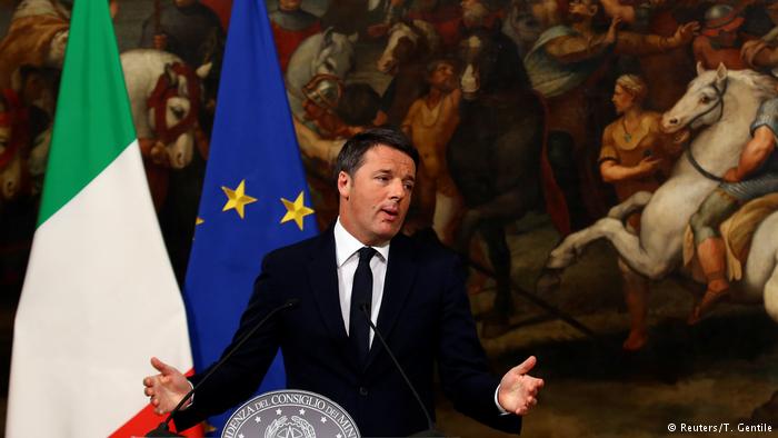 Премьер-министр Италии взял всю вину на себя и объявил о своей отставке