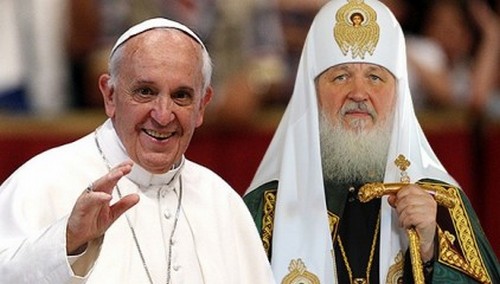 Как Римский папа изуверски унизил российского патриарха. ФОТО