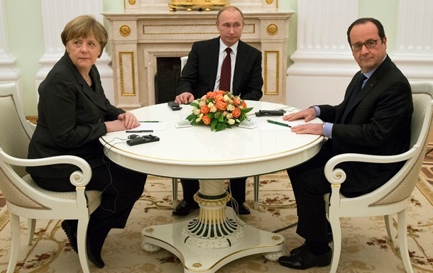 Украинский вопрос: стало известно о содержании разговора Путина, Меркель и Олланда 