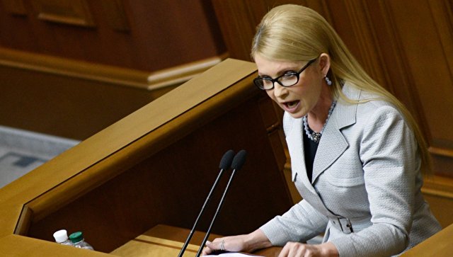 Тимошенко: На Донбассе необходимо ввести военное положение