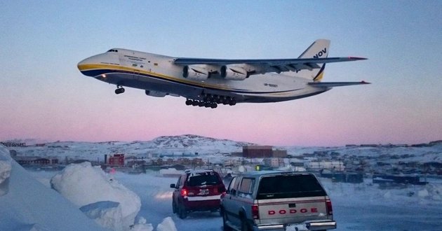 Украинский «Руслан» спас Boeing в зоне вечной мерзлоты. ФОТО, ВИДЕО