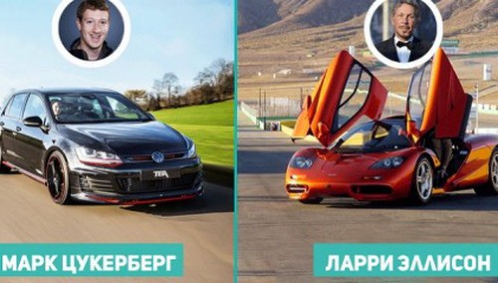Крутая баранка: какие авто водят миллиардеры. ФОТО