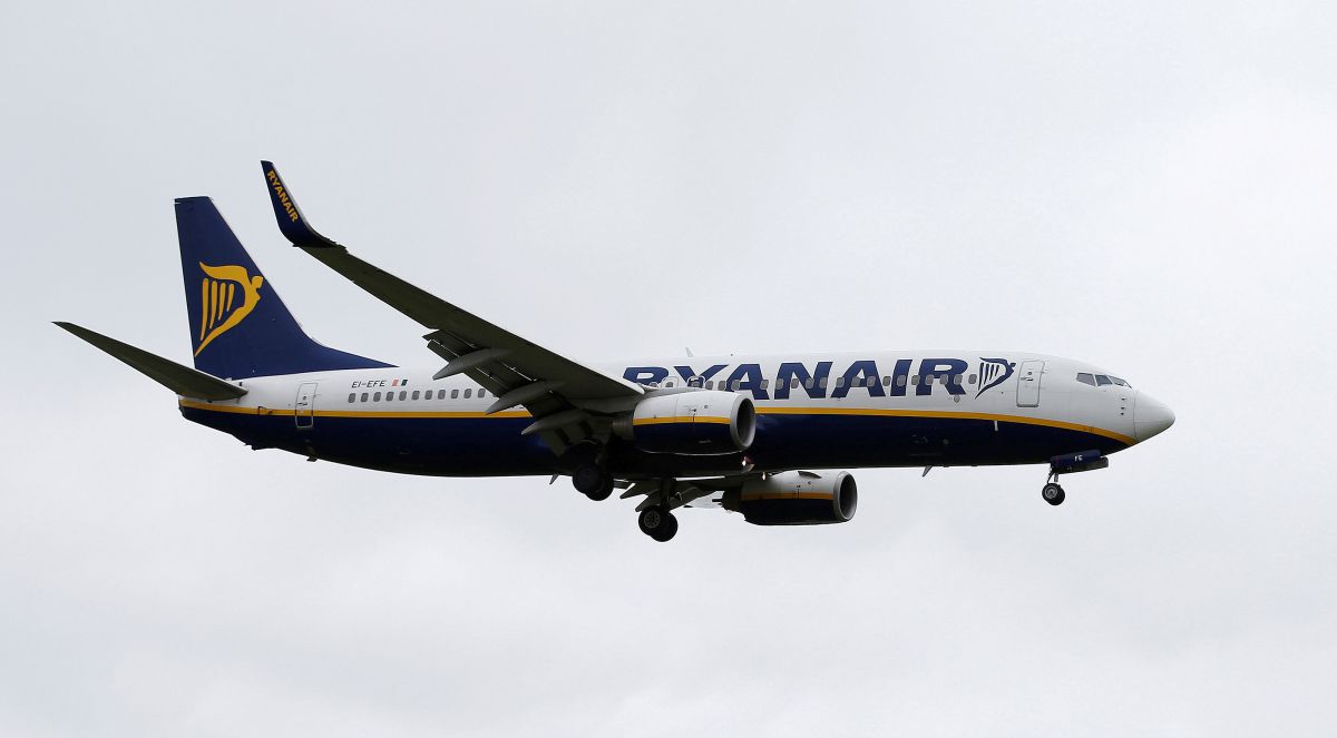 В киевском аэропорту приземлился первый самолет Ryanair 