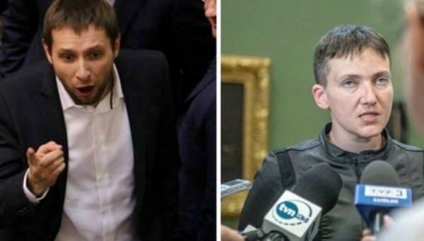 Нардеп: Парасюк отказался сидеть рядом с Савченко