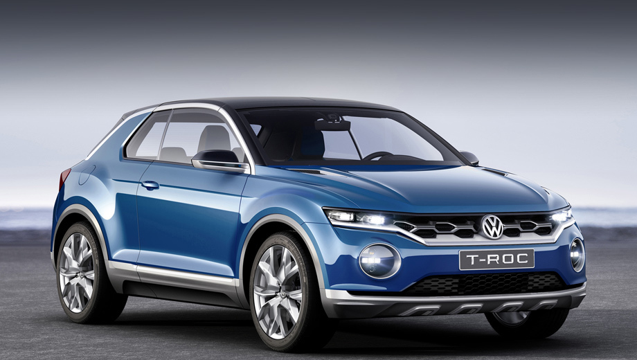 Паркетник Volkswagen T-Roc выйдет на рынки Европы и Америки