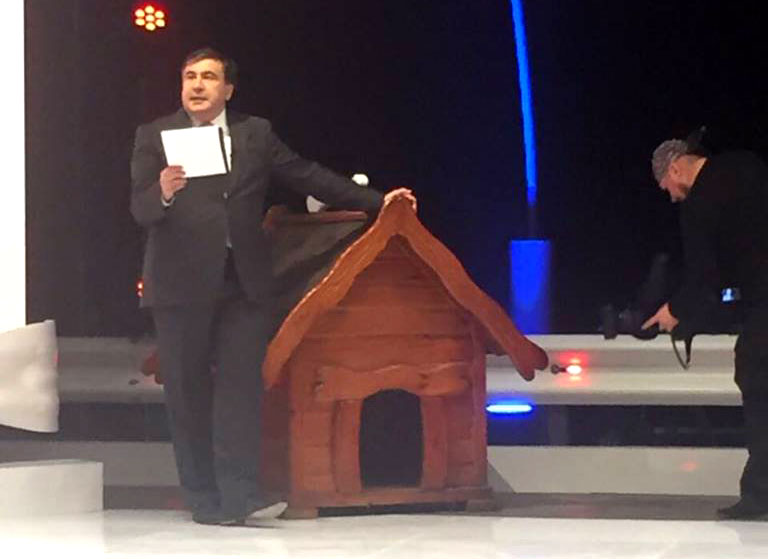 Саакашвили сменил профессию