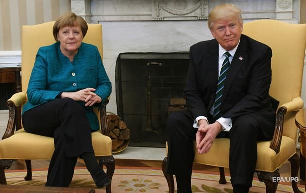 Трамп об инциденте с Меркель: Я пожал ей руку около пяти раз