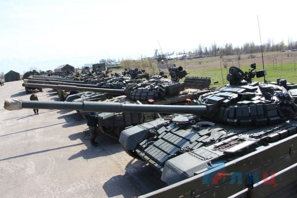 Террористы «ЛНР» засветили всю свою военную технику