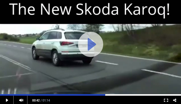 Новый кроссовер Skoda Karoq сняли на ВИДЕО