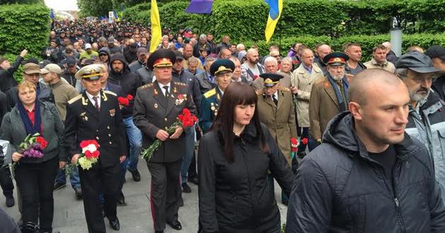 Киевляне аплодировали «Украинскому выбору» в Парке Вечной Славы ФОТО