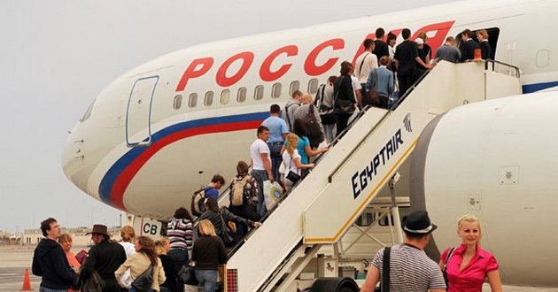 Египет отказывается принимать российских туристов