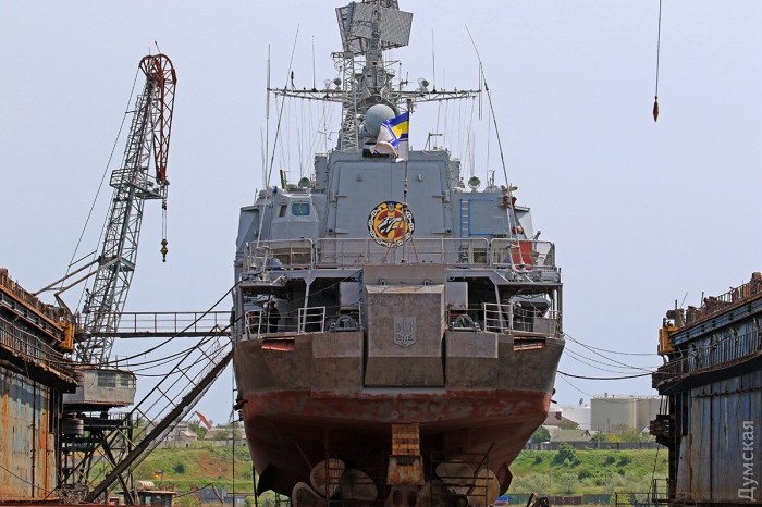 Флагман МВС Украины вышел поломанным после ремонта на заводе Порошенко