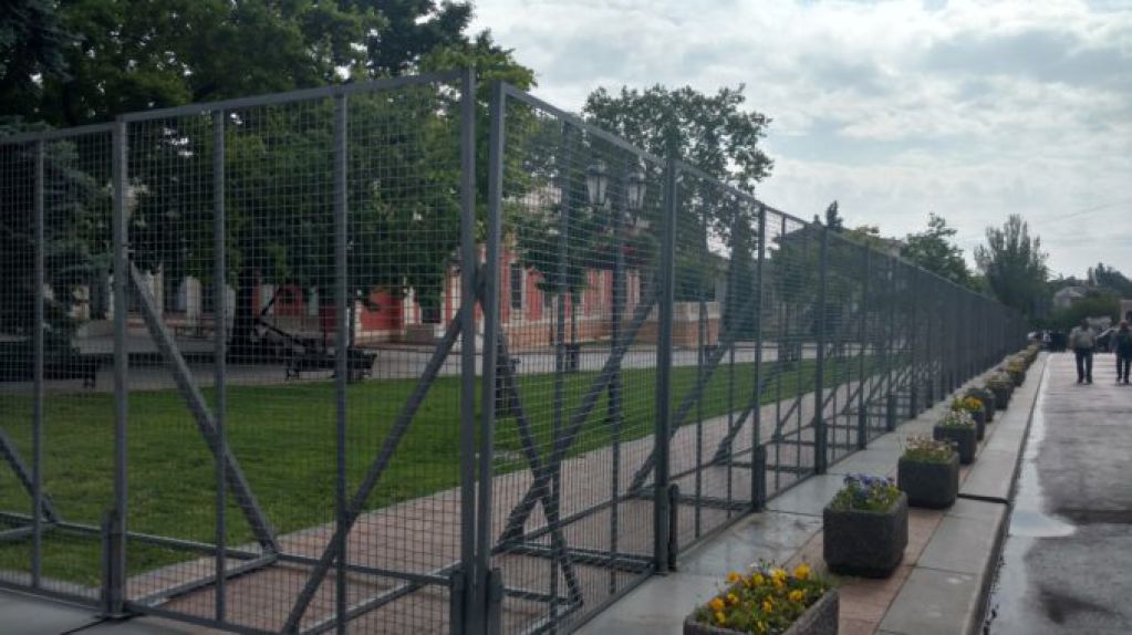Центр Одессы превратили в концлагерь