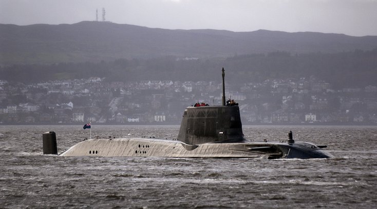 Кибератак СМИ боятся британские субмарины с ядерным оружием