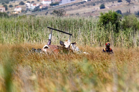 В Греции потерпел крушение вертолет, есть погибшие