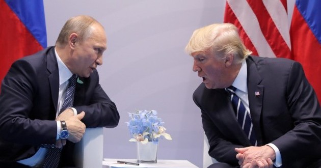 На встречу с Трампом, вероятно, отправили двойника Путина по кличке «удмурт»