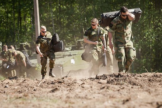 Батальон НАТО в Литве пополнился военными из Люксембурга