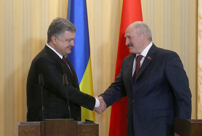 В Киеве стартовала встреча Порошенко и Лукашенко 