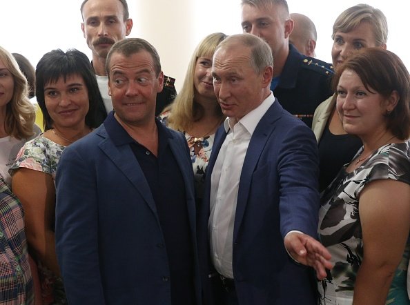 Чем занимались Путин и Медведев в оккупированном Крыму. ФОТО