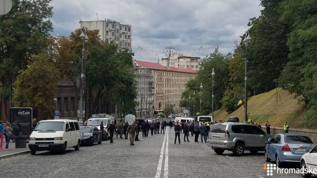В центре Киева прогремел взрыв: первые детали, ФОТО, ВИДЕО  с места событий