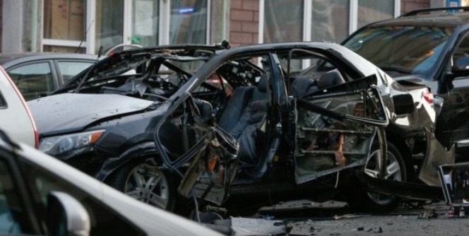 "Бомба была в салоне": появились детали взрыва в центре Киева