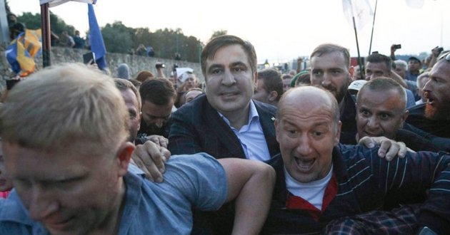 Я бы открыл огонь на поражение: Ярош о прорыве Саакашвили через границу