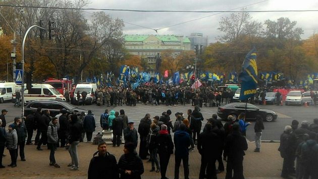Центр Киева замер в ожидании масштабного шествия: что происходит. ФОТО