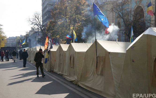 Вот какую сумму заплатили украинцы за охрану митинга под Верховной Радой